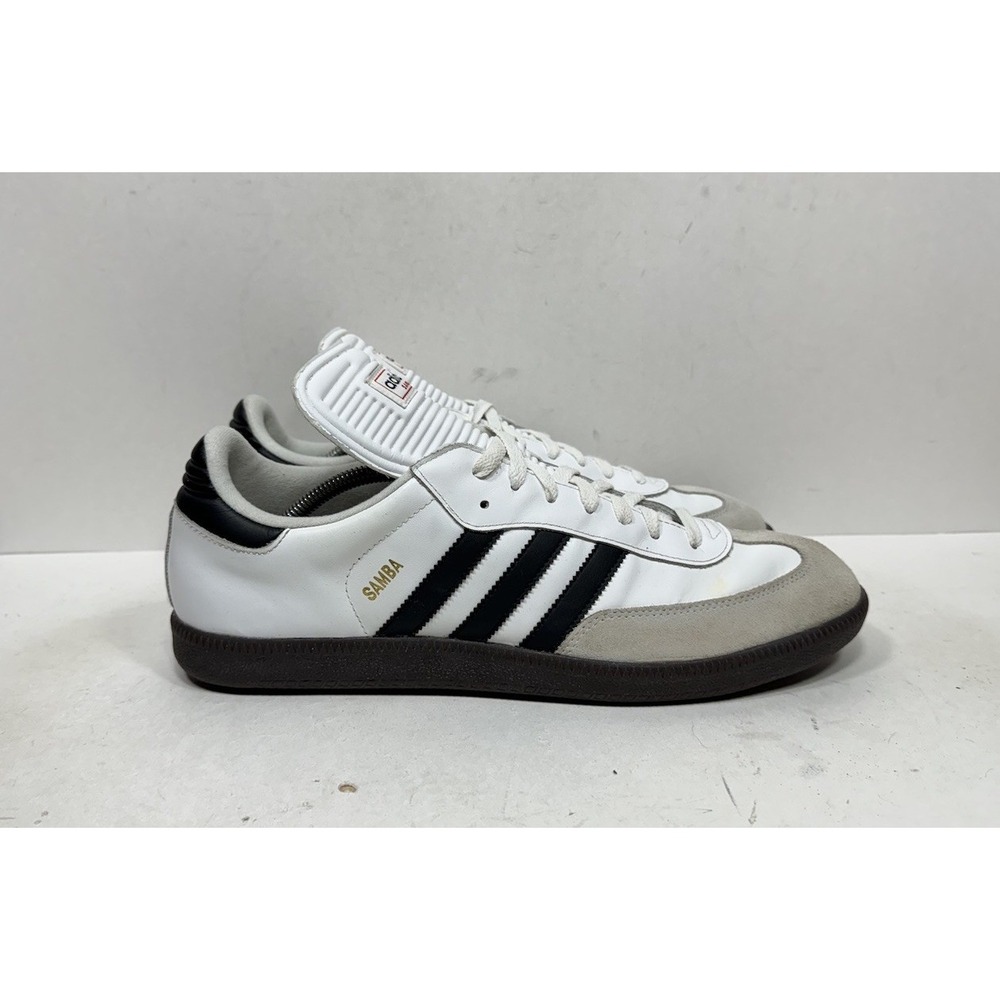 Adidas Samba Classic Mens Size 13 White 772109 Cloud White Black Sneakers Gum